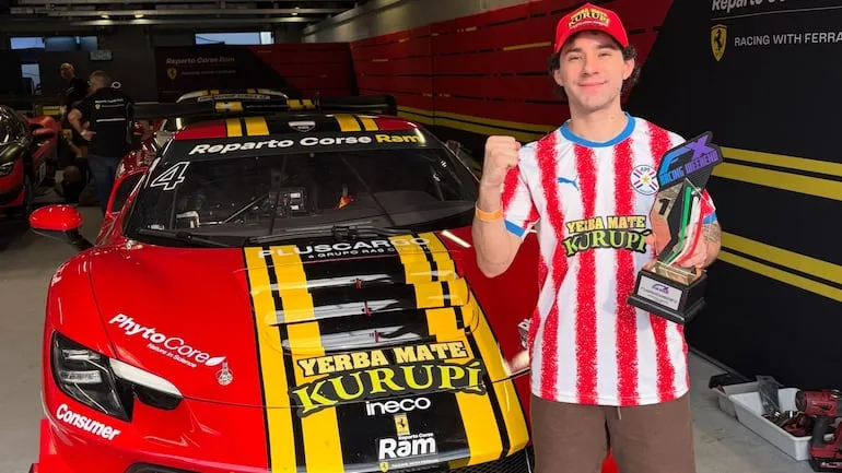 Bittar domina en Monza: pole position y victoria con Ferrari en Supersport GT