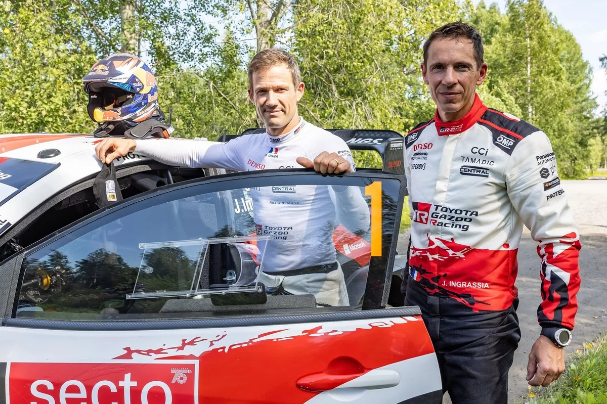 Ogier se recupera tras accidente en Rally de Finlandia