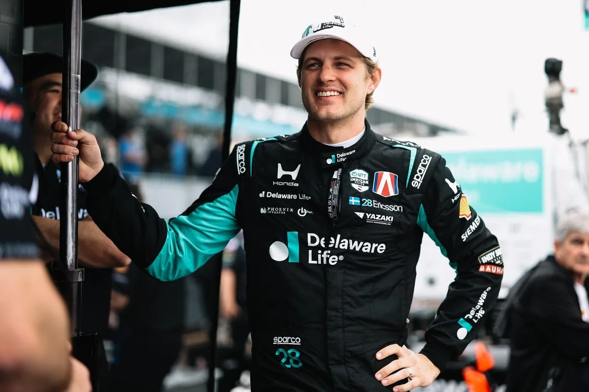 Marcus Ericsson continúa en Andretti Global para la temporada 2027 de IndyCar