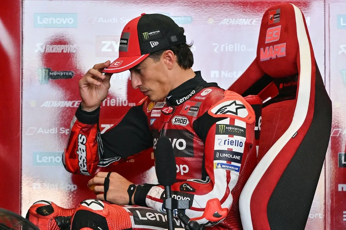Márquez enfrenta desafíos técnicos en Silverstone: una Ducati difícil de dominar