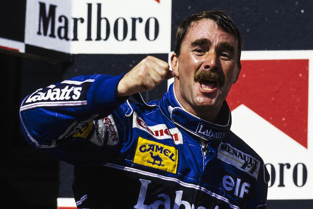 La épica carrera de Nigel Mansell hacia su primer título mundial