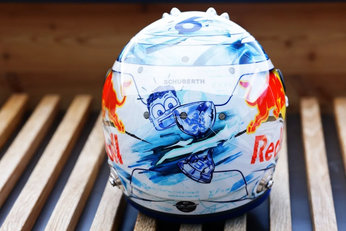 Hadjar regresa a Zandvoort con casco especial y humor sobre su histórico podio