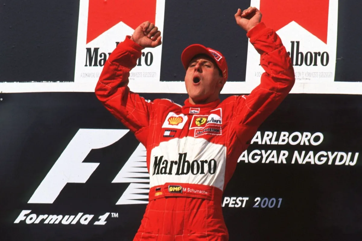 El histórico título de Schumacher en Hungría 2001 que lo igualó con Prost