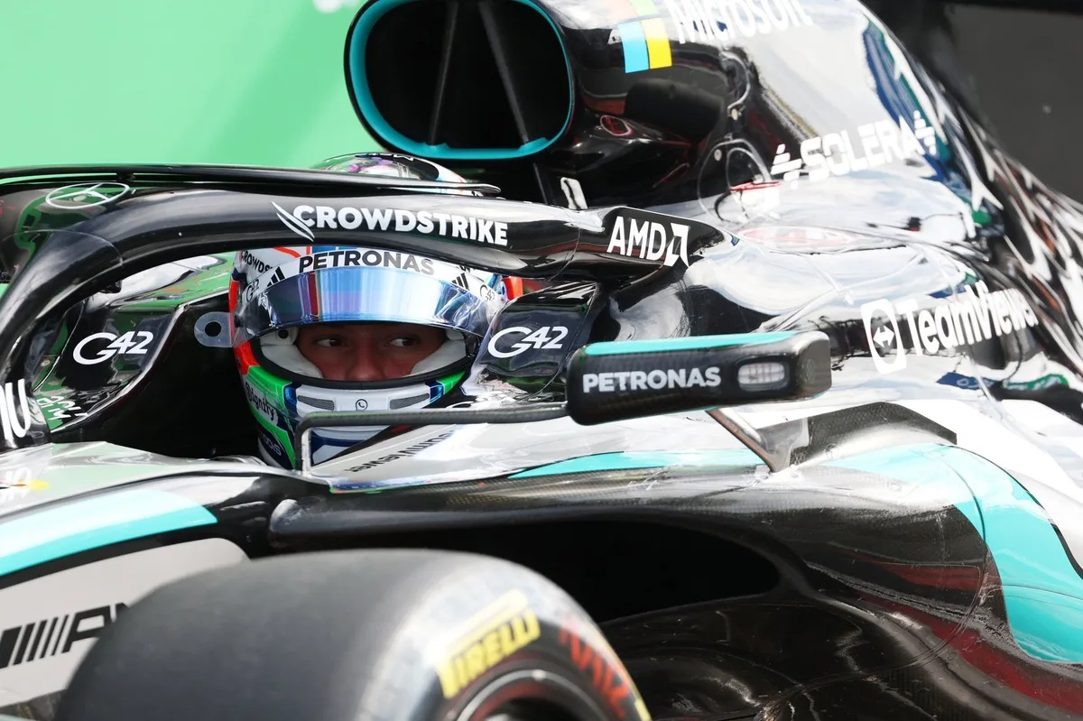 Antonelli pierde aerodinámica en la clasificación de sprint de Zandvoort