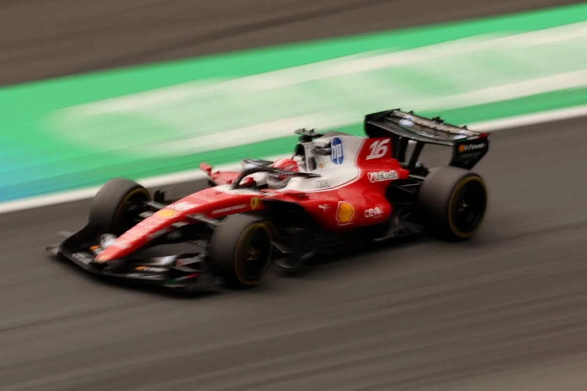 Leclerc demuestra su mejor rendimiento en Zandvoort con tercera posición