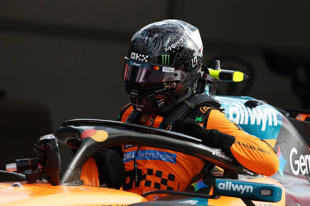 McLaren mantiene su momentum: Norris casi roza la pole en Zandvoort