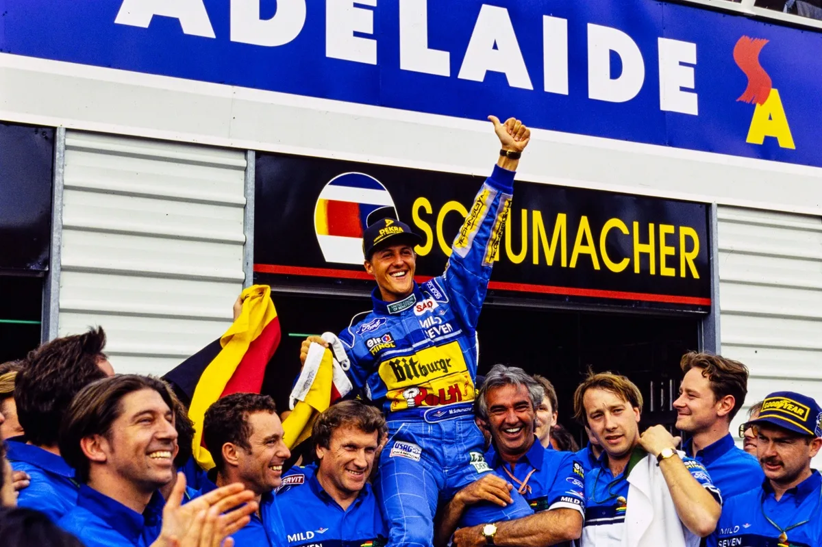 Netflix estrena documental sobre el primer título mundial de Schumacher