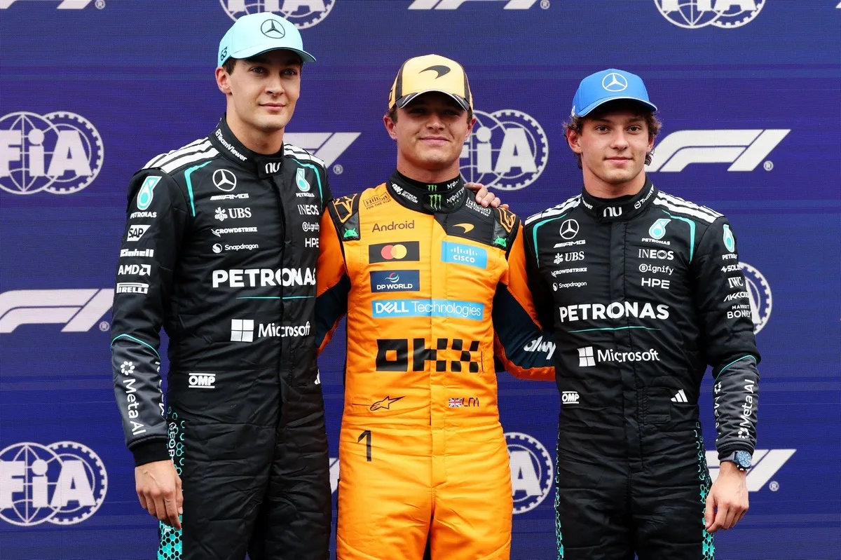 Norris lidera la grilla en Zandvoort: así se alinean los McLaren para el GP Holandés 2026