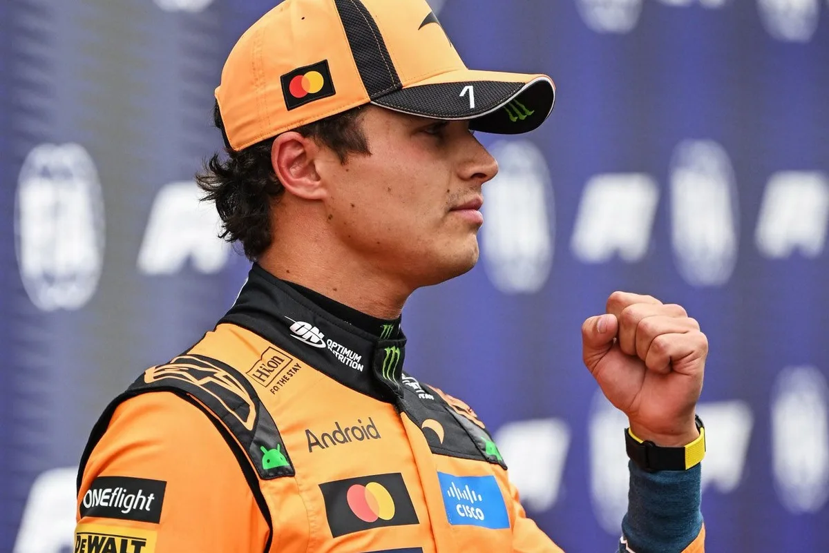 Norris sorprende en Zandvoort: McLaren logra la pole en el GP de Países Bajos