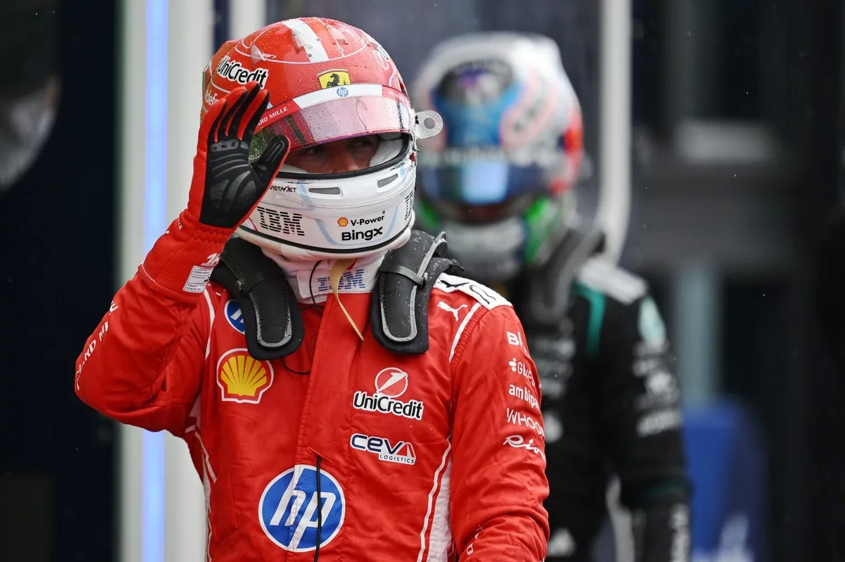 Leclerc analiza el rendimiento de Ferrari: problemas técnicos en clasificación