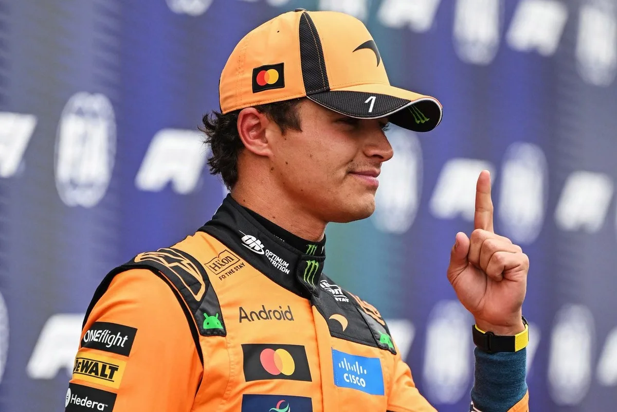 Norris logra la pole en Zandvoort con McLaren dominante ante amenaza de lluvia