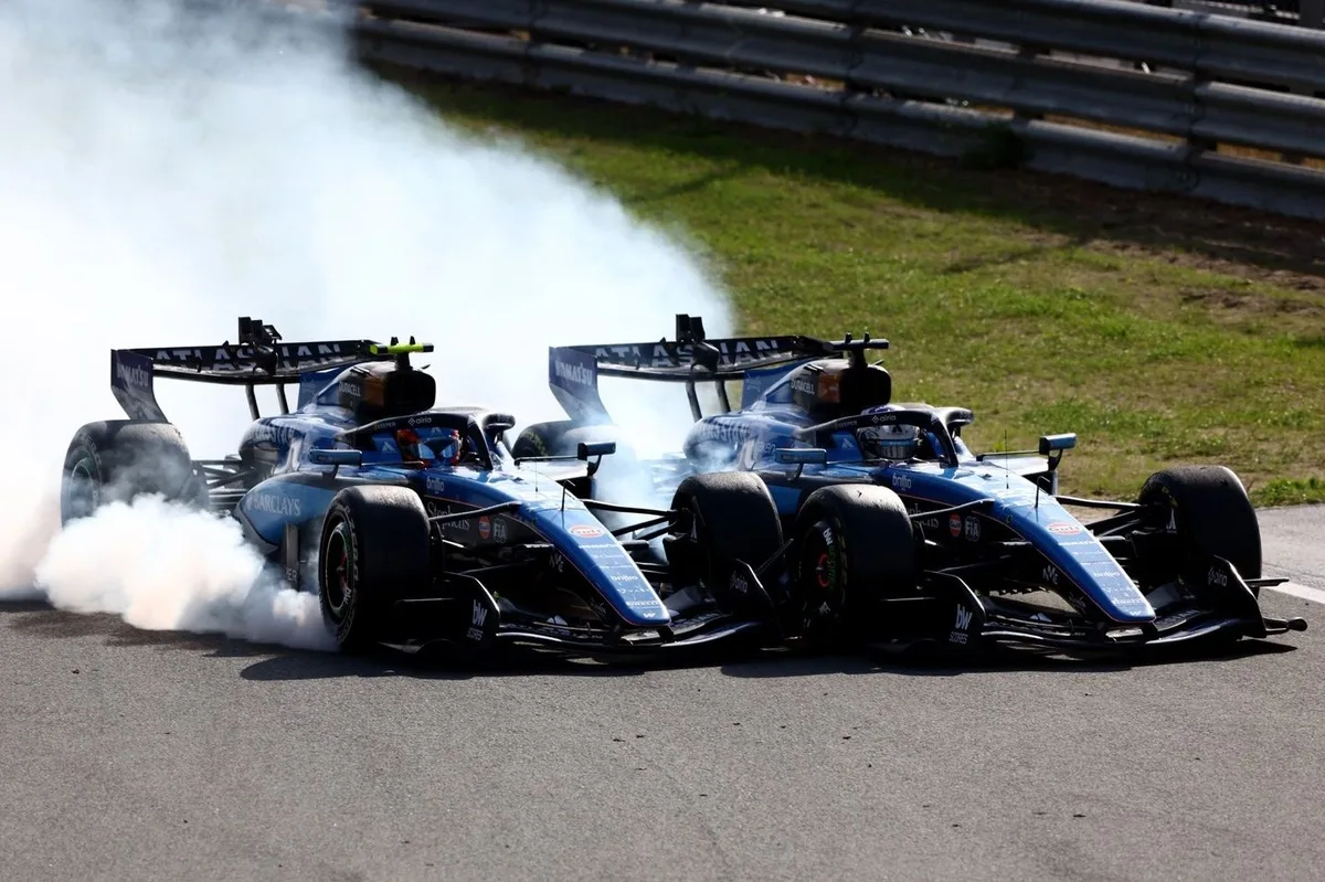 Sainz asume responsabilidad por contacto con Albon en la F1