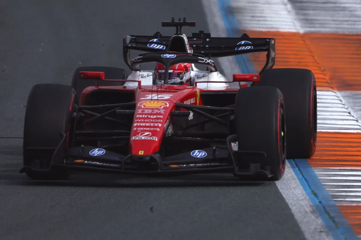 Ferrari enfrenta desafíos en Zandvoort: Leclerc busca mejorar rendimiento