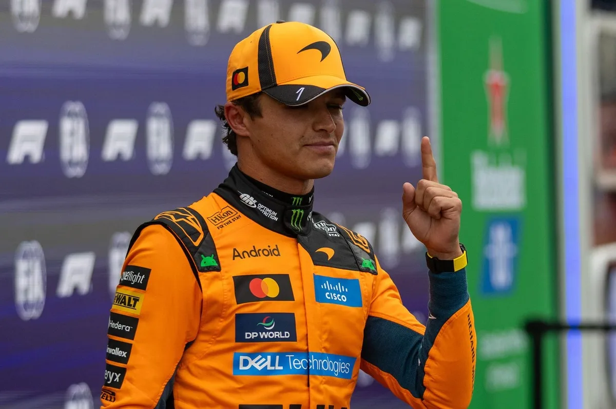 Norris domina en Zandvoort mientras Verstappen sufre aparatoso accidente