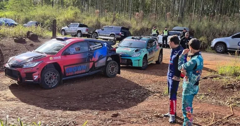 Rally Paraguay: intensos entrenamientos en Nueva Alborada previo a tramos de reconocimiento