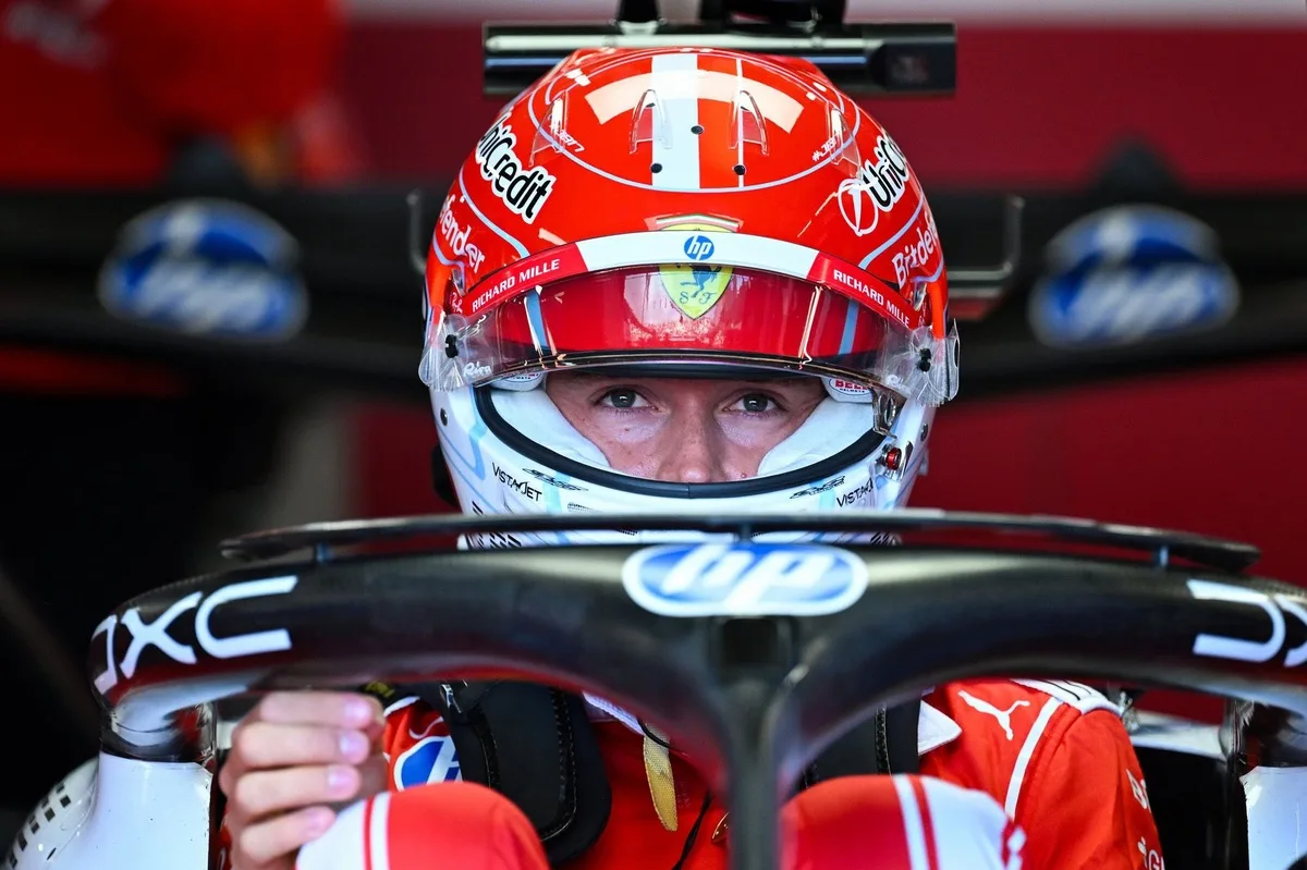 Leclerc cuestiona decisión táctica de Ferrari en Zandvoort