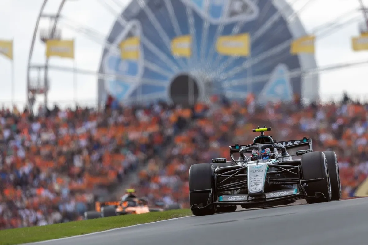 Mercedes analiza el rendimiento de Antonelli en el GP de Holanda