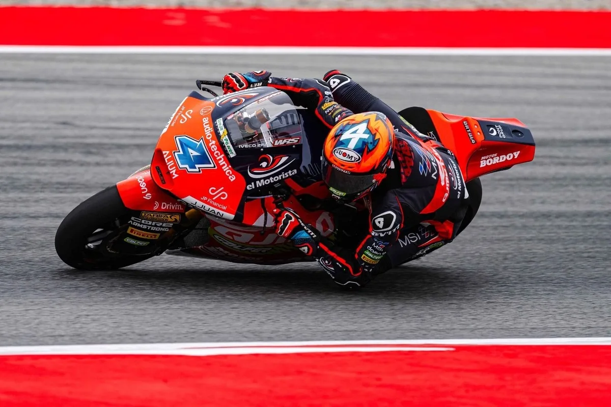 Moto2 regresa en Aragón: Ortolá lidera los entrenamientos en MotorLand