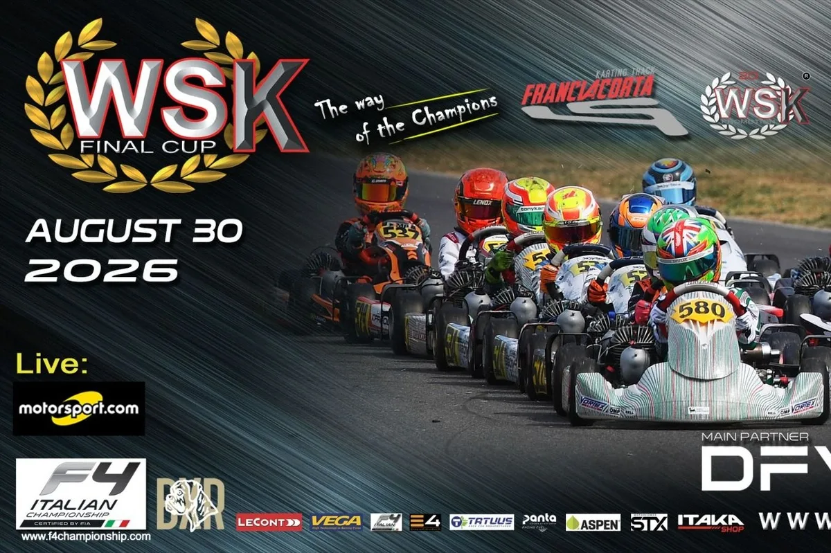 WSK Final Cup: comienza la batalla del karting europeo en Franciacorta