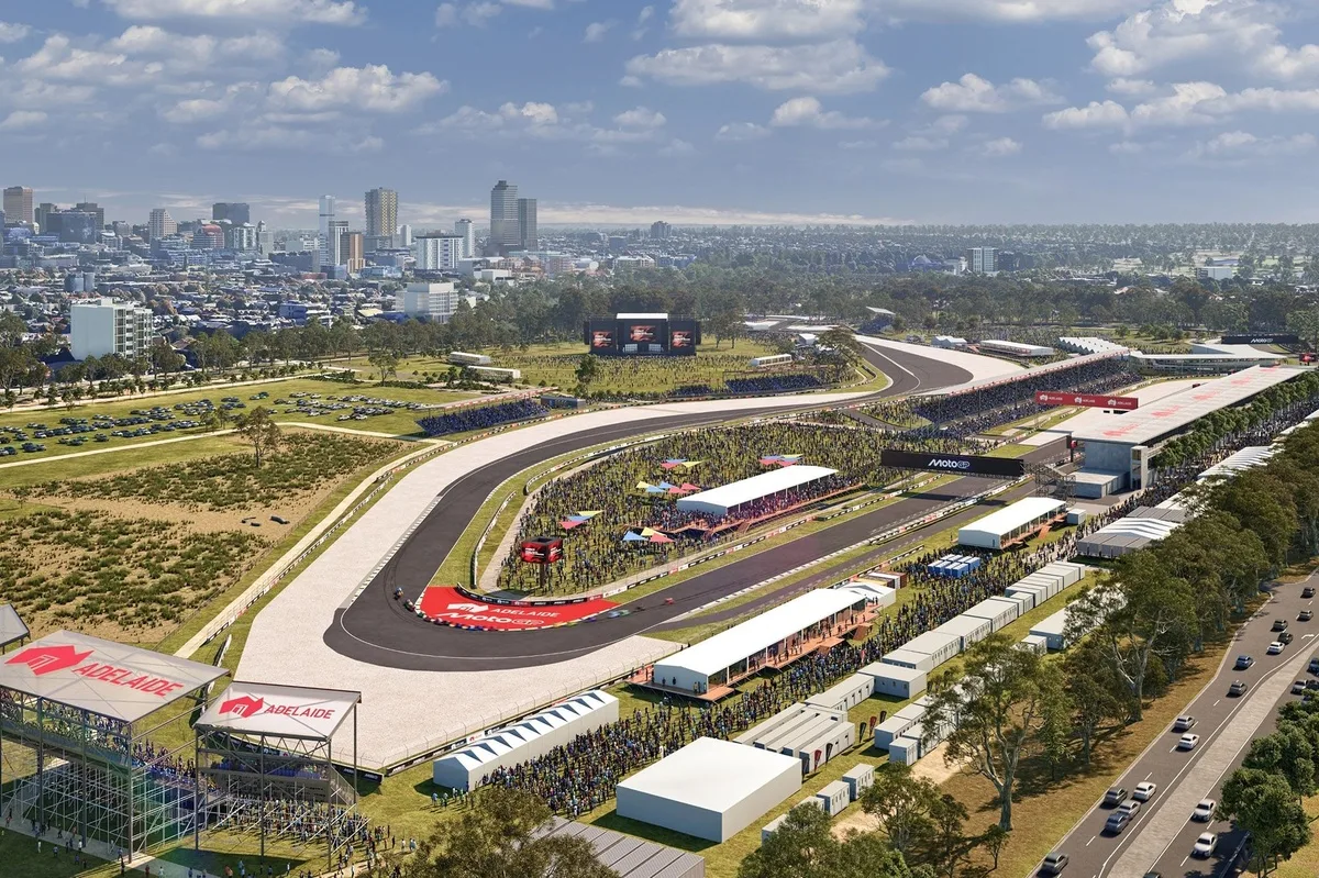 Adelaida albergará el Gran Premio de MotoGP con circuito callejero de última generación