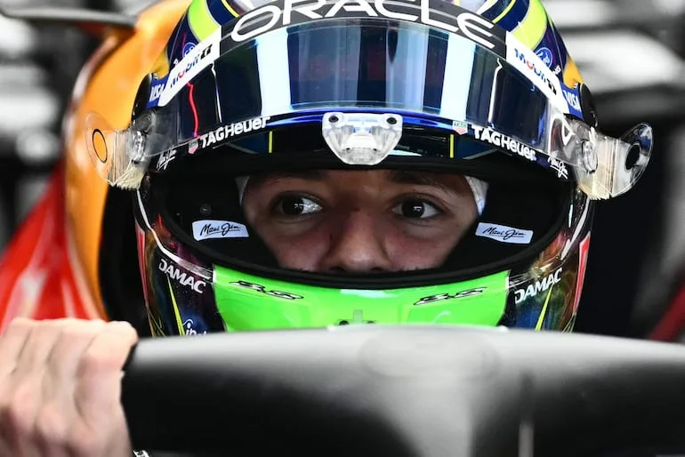 Hadjar se pierde el GP de Italia por lesión en la muñeca