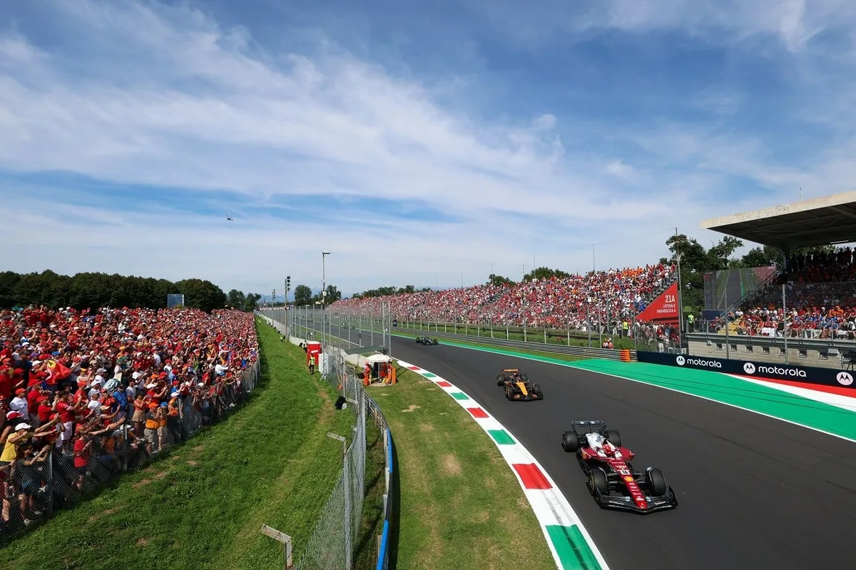 Lightning McQueen llega a la Fórmula 1 como vehículo oficial en Monza