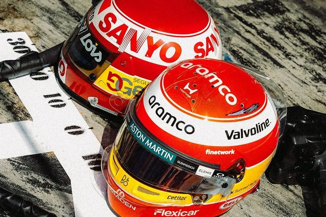Alonso rinde homenaje a Campos con casco especial en Monza