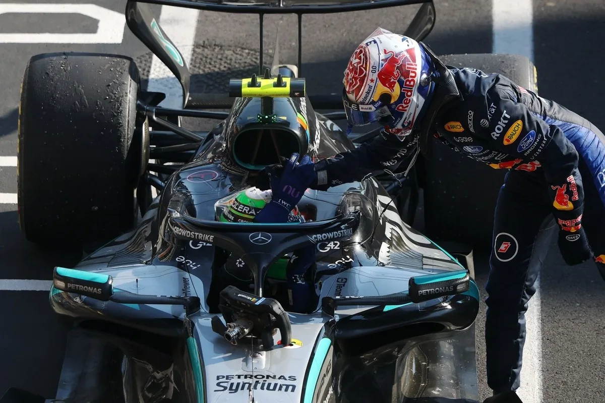 El gesto de Verstappen con el padre de Antonelli que cautivó a la F1