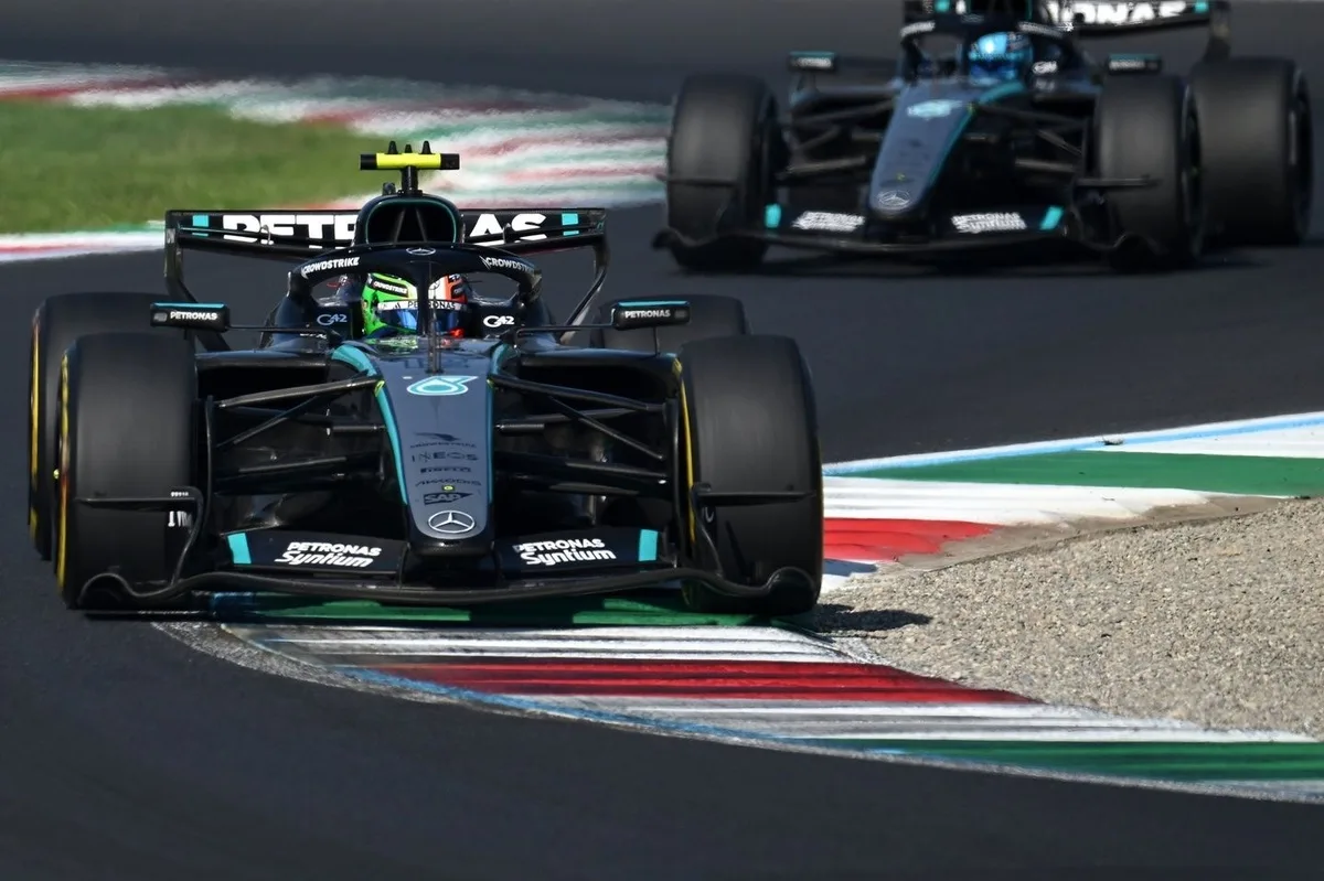 Antonelli logra épica remontada en el GP de Italia desde la posición 19