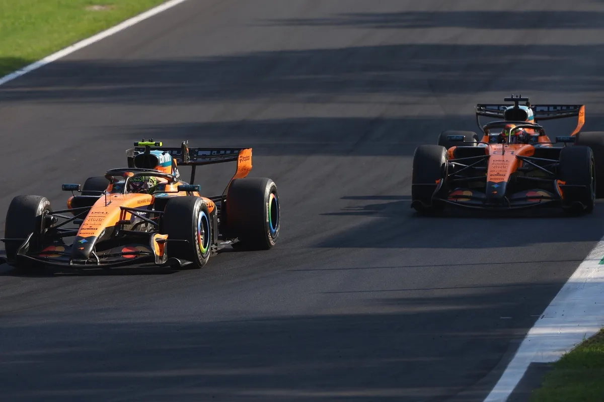 Norris reconoce que su disputa con Piastri en Monza fue "justa" en la F1