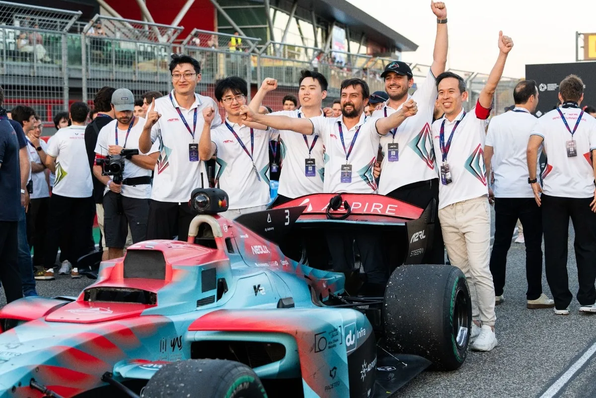 La carrera autónoma llega a Europa: A2RL compite en el circuito de Imola