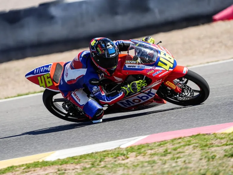 Nicolás Torrez logra posicionarse en el top 10 de la Moto4 Latin Cup