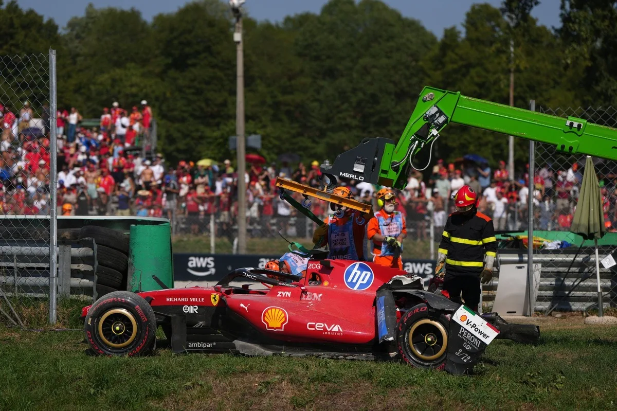 Leclerc evita penalización en el GP de España tras accidente en Monza