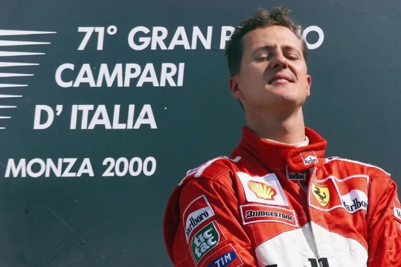 El emotivo momento de Schumacher en Monza: cuando la pasión por la F1 sale a la luz