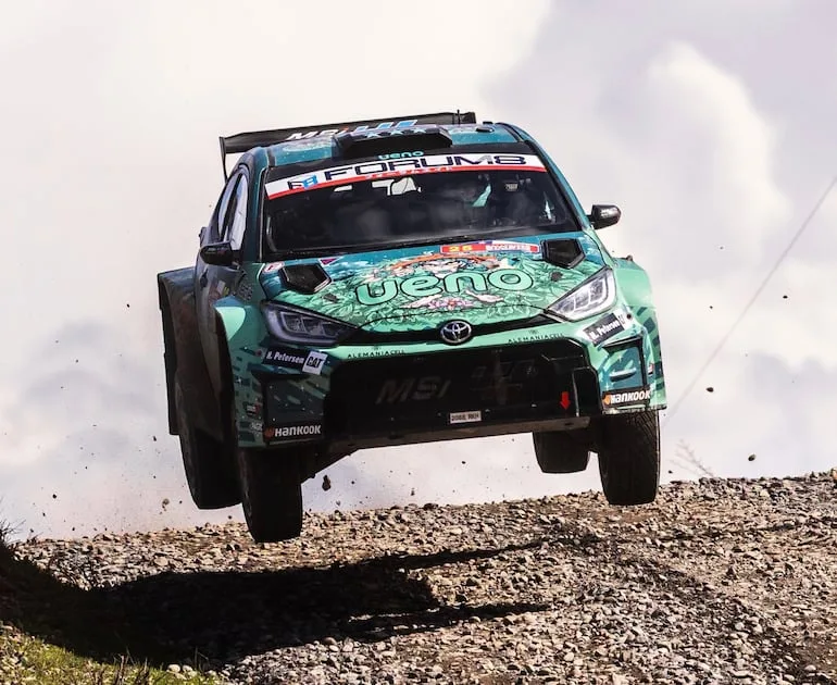 Domínguez Bejarano avanza posiciones en el Rally Chile Biobío