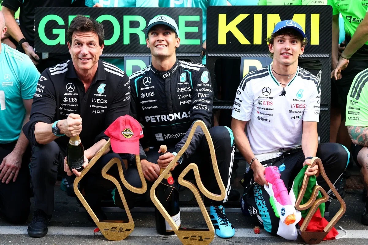 Russell tiene futuro en la F1 pese a difícil temporada 2026, asegura Wolff