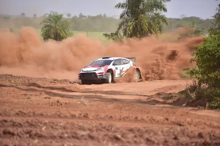 Weiler y Cruz dominan el shakedown del Rally de Caaguazú 2026