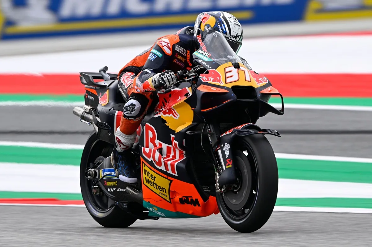 KTM busca romper su sequía en MotoGP con ventaja en el circuito austriaco
