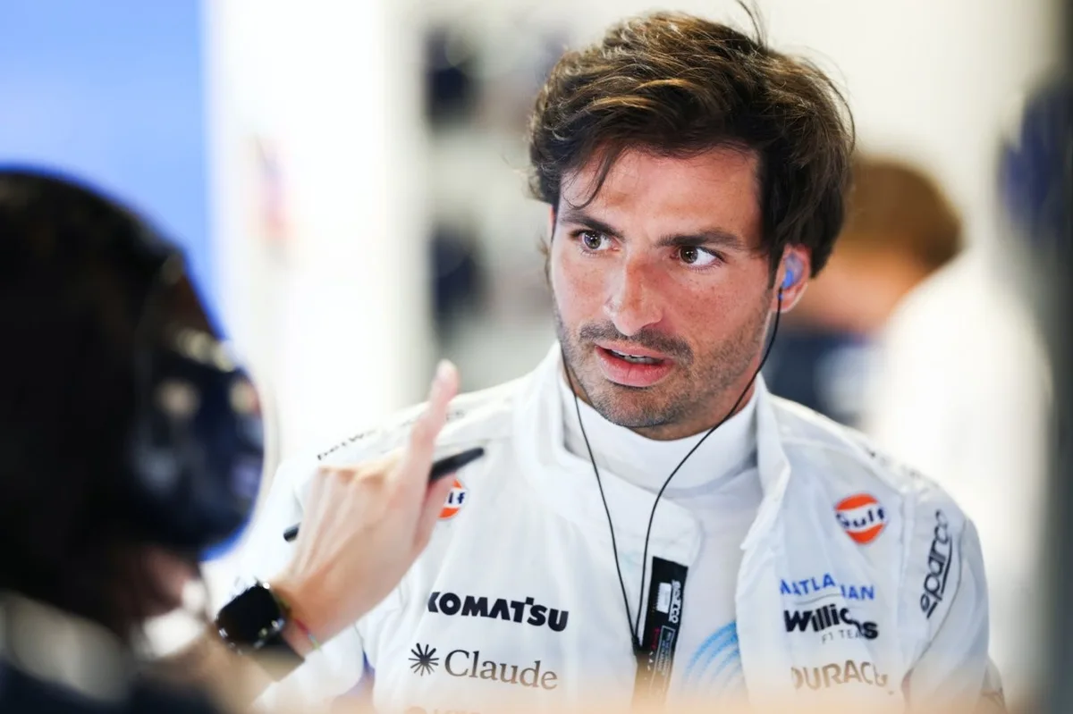 Sainz critica duramente el Williams 2026: "Mis autos de 2015 eran mejores"