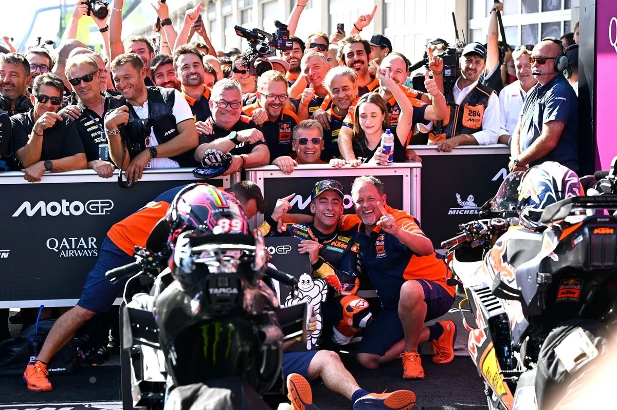 Pedro Acosta logra primer triunfo en MotoGP: la revancha de KTM después de dos años