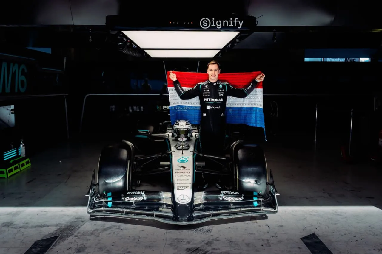 Dürksen realiza histórico debut en Mercedes F1 y marca un hito para Paraguay
