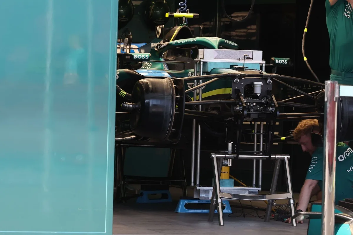 Aston Martin implementa mejoras técnicas sin declarar en Bakú