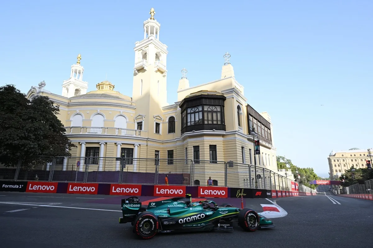 Aston Martin enfrenta desafíos en Bakú pero mantiene optimismo técnico