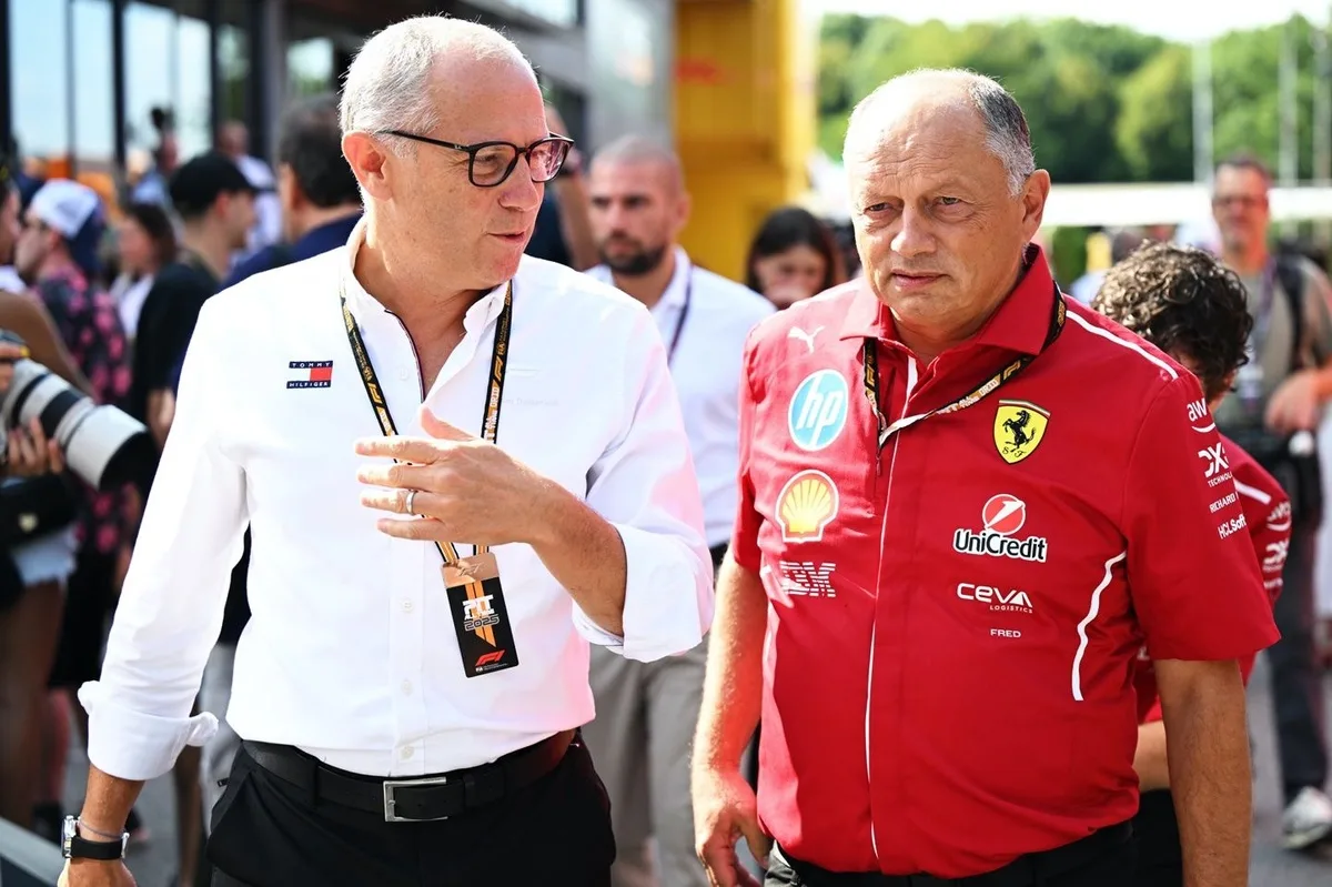 Domenicali advierte a Ferrari sobre cambios precipitados en su estrategia