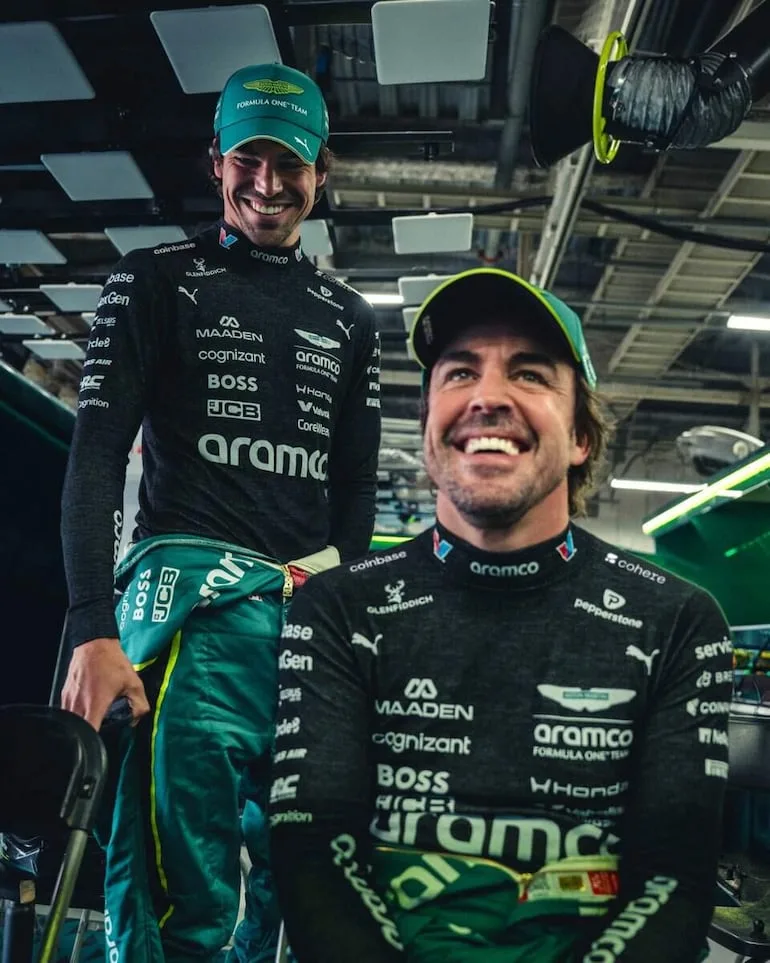 Alonso y Stroll continúan en Aston Martin hasta 2027