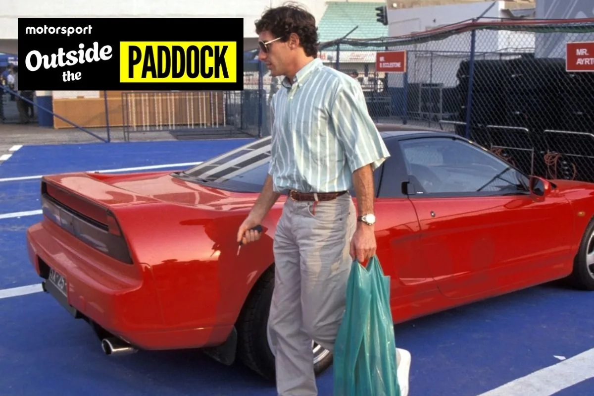 El legendario Honda NSX de Ayrton Senna sale a subasta en Londres