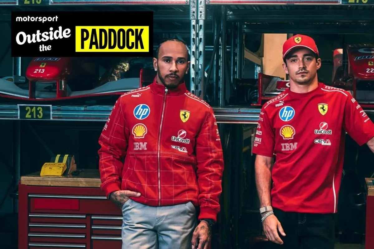 Hamilton y Leclerc prueban el exclusivo Ferrari 12Cilindri Manual en Fiorano