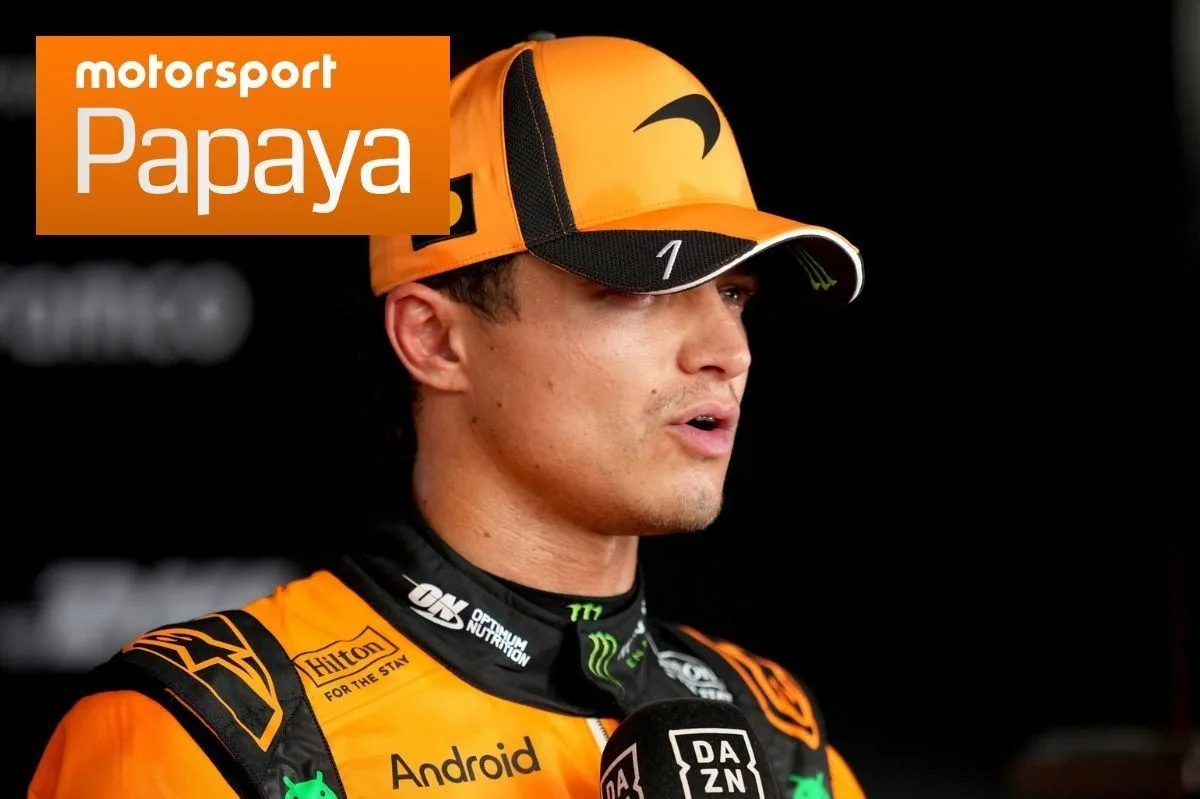 Norris advierte sobre el debut del sprint en Singapur: "No será tan emocionante"