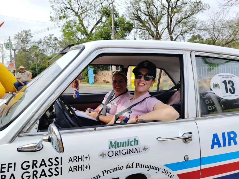 Rally de las Princesas reunió a aficionados del automovilismo clásico en Paraguay