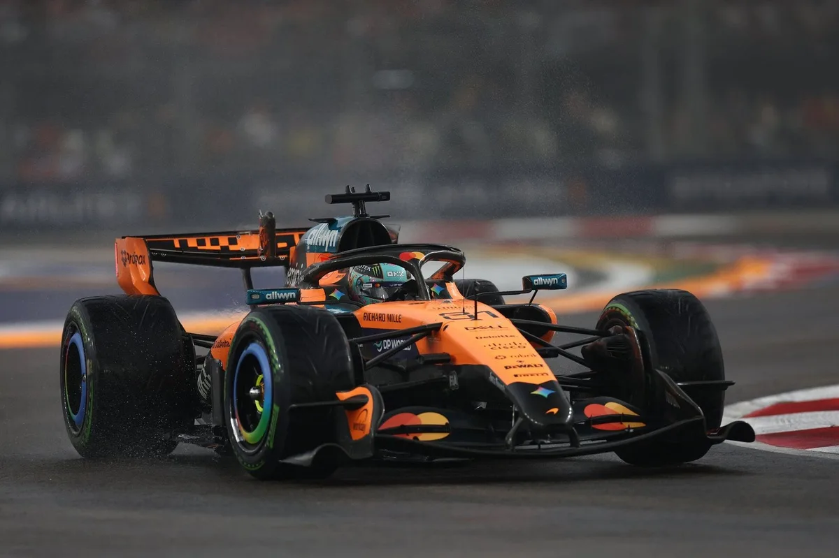 Piastri analiza el incidente con Norris en McLaren tras carrera de Singapur